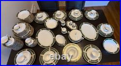 107-Piece Nikko Crown Jewel Fine China Set Service for 16 + Serving Pieces