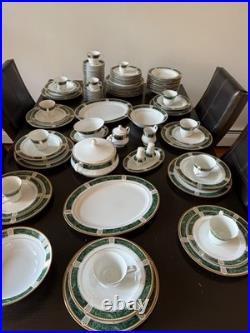 107-Piece Nikko Crown Jewel Fine China Set Service for 16 + Serving Pieces