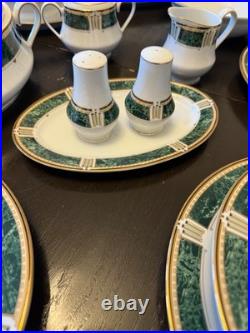 107-Piece Nikko Crown Jewel Fine China Set Service for 16 + Serving Pieces