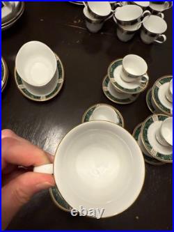 107-Piece Nikko Crown Jewel Fine China Set Service for 16 + Serving Pieces
