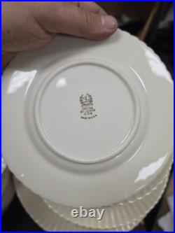 108 piece Lenox China Cretan Greek Key Gold Trim Porcelain 0316 Sterling