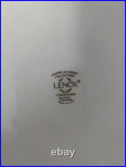 10 SETS LENOX COURTYARD GOLD 5 Piece Place Setting NEW In BOX 50 pieces