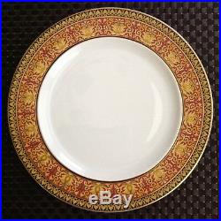 10 Sets ROSENTHAL VERSACE CHINA BOLD RED BLACK AND GOLD