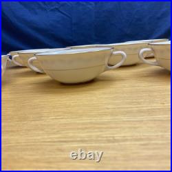 10 Vintage Lenox Golden Wreath Cream Soup Bowls 10 Vintage Lenox Golden Wreath Cream Soup Bowls