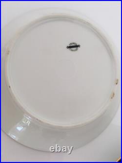 10 Vintage Limoges France Bowls with Birds & Gold Trim D 7.25 Gorgeous