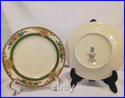 11 Schumann Bavaria Cotswold 6 Bread Butter Plates Dresdner Art Antique Germany