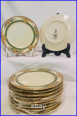 11 Schumann Bavaria Cotswold 6 Bread Butter Plates Dresdner Art Antique Germany
