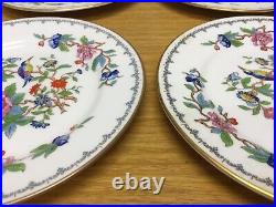 12 AYNSLEY PEMBROKE 6 1/4 Bread Plates Fine English China withGold Trim