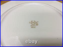 12 Presidential Special Lenox Christmas 8 1/4 Salad Plates wHolly & Gold Trim