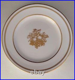 12 Vintage Spode England Bone China Y4742 Golden Harvest 7 7/8 Salad Plates