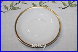 12 Vintage The Baronial Bavaria China Bouillon Soup Cups withSaucers withGold Trim
