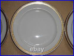 15 Old Lenox China For Bailey Banks Biddle Gold Encrusted Plates 8 7/8 R-5