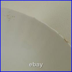18c DERBY Porcelain Puce Mark Footed Waste Bowl Seaweed Gilding Pattern 613