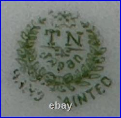 1921 Nippon Porcelain HandPaint Egyptian Revival 1 Lg & 4 Sm Bowls Camel Pyramid