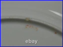19 Minton R Briggs Boston Bone China Gold Encrusted Band Luncheon Plates -8 7/8