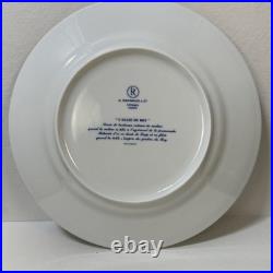 1 A. Raynaud&Co Limoge L'Allee Du Roy Large Dinner Plate 10,3/49 availebole