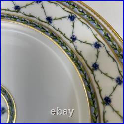 1 A. Raynaud&Co Limoge L'Allee Du Roy Large Dinner Plate 10,3/49 availebole