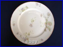 20pc CH FIELD HAVILAND 5pc Place Settings Service for FOUR Purple Flowers Gold