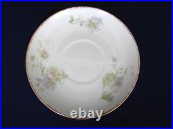 20pc CH FIELD HAVILAND 5pc Place Settings Service for FOUR Purple Flowers Gold