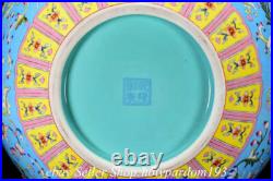 21.2 Marked China Colour enamels 24K Gold Gilt Porcelain Flower Bat Peach Vase 21.2 Marked China Colour enamels 24K Gold Gilt Porcelain Flower Bat Peach Vase