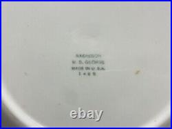 22k Plated Fine China 081B W. S. GEORGE Vintage Set RARE FIND