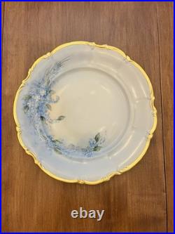 24 Hand Painted China Plate Osborne Sylvia Bavaria 22K Gold