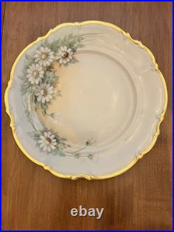 24 Hand Painted China Plate Osborne Sylvia Bavaria 22K Gold