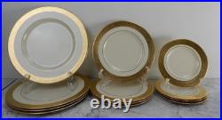 28 Lenox Westchester Gold Encrusted 7 Piece Set Service for 4