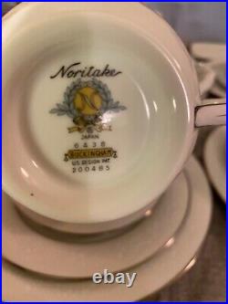 33 Pc Noritake Buckingham Gold China