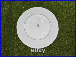 41 Pc Wawel Poland White Gold Trim Porcelain China Dinnerware Set for 8