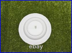 41 Pc Wawel Poland White Gold Trim Porcelain China Dinnerware Set for 8