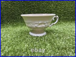 41 Pc Wawel Poland White Gold Trim Porcelain China Dinnerware Set for 8