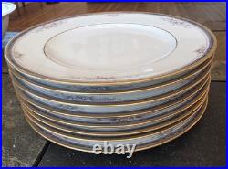 42 Piece Noritake Ontario 3763 Fine China 2 Bowls 8 Place Settings 24 K Gold Rim
