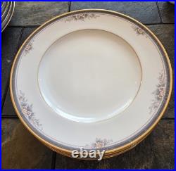 42 Piece Noritake Ontario 3763 Fine China 2 Bowls 8 Place Settings 24 K Gold Rim 42 Piece Noritake Ontario 3763 Fine China 2 Bowls 8 Place Settings 24 K Gold Rim