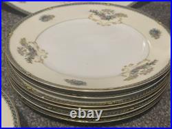43 Piece Noritake China'20s Set Romance 76835 Japan Gold Trim Plates good gold