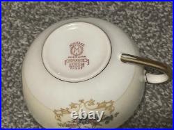 43 Piece Noritake China'20s Set Romance 76835 Japan Gold Trim Plates good gold