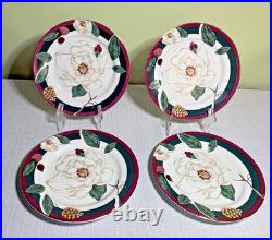 46-Pc Tienshan Magnolia Fine China-5 Pc Service for 8 + 6 Pc Service-Pristine