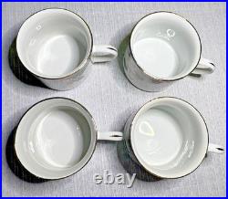 46-Pc Tienshan Magnolia Fine China-5 Pc Service for 8 + 6 Pc Service-Pristine