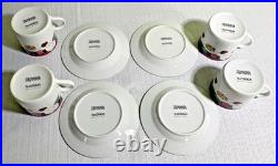 46-Pc Tienshan Magnolia Fine China-5 Pc Service for 8 + 6 Pc Service-Pristine