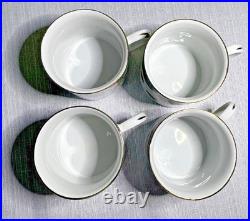 46-Pc Tienshan Magnolia Fine China-5 Pc Service for 8 + 6 Pc Service-Pristine