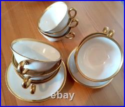 46 Pcs Lenox TUXEDO Pattern Cups/Saucers/Dinner Plates/Soup/Fruit/Dessert LOCAL