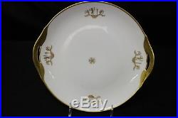 48 Pc Mixed Lot Karlskrona Fine Porcelain China GOLD CUPID ANGEL Pattern, Sweden