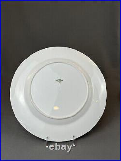 4 Spode SPODE'S GARDEN Y7046 Gold 10 ½ Dinner Plates (A) EUC