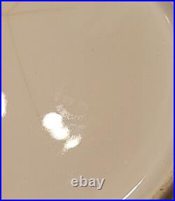 4 Vintage Three Crown China Gold Floral Hand Painted Plate 7 1/2 Diameter