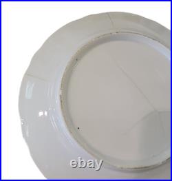 4 Vintage Three Crown China Gold Floral Hand Painted Plate 7 1/2 Diameter