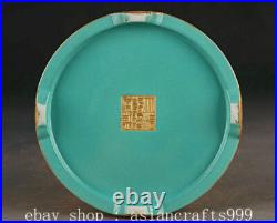 5.2 Ancient China Qianlong Marked Old Gold Red Glaze Porcelain Fruit Box Boxes 5.2 Ancient China Qianlong Marked Old Gold Red Glaze Porcelain Fruit Box Boxes