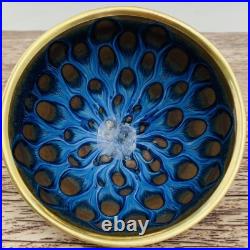 5.2 China Antique porcelain Song Jianyao obsidian bag gold mouth spot cup