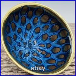 5.2 China Antique porcelain Song Jianyao obsidian bag gold mouth spot cup