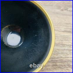 5 China Antique porcelain Jian kiln in Song Dynasty Black hare's hair Gold cup