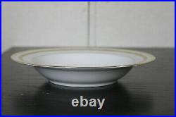 60 Pc Christian Dior Gaudron White & Gold China Set Plates Bowls Tea Cups Rings